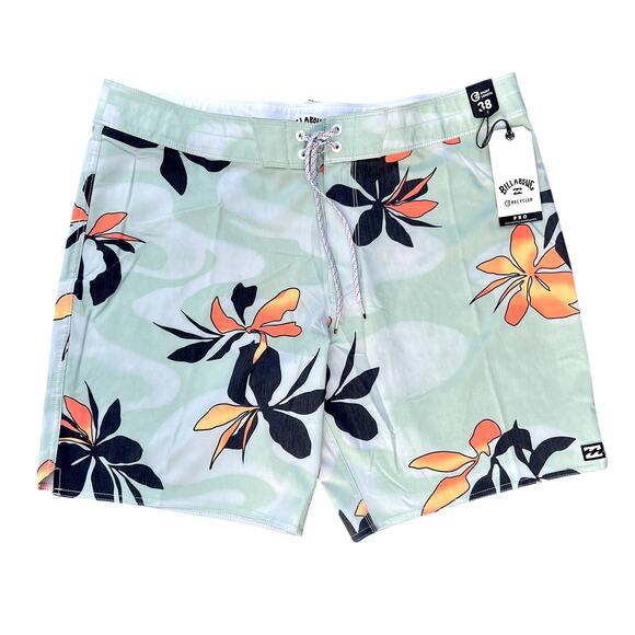 Billabong pro performance Goodtimes tropical board shorts size 38 - Picture 1 of 4